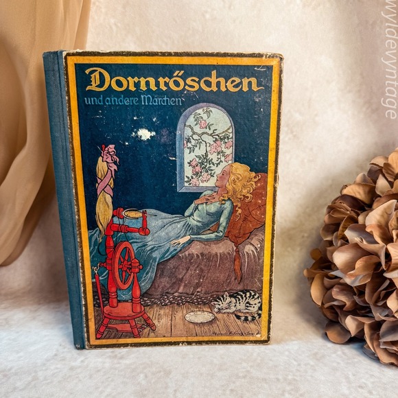 Antique German Sleeping Beauty Book - Picture 1 of 7
